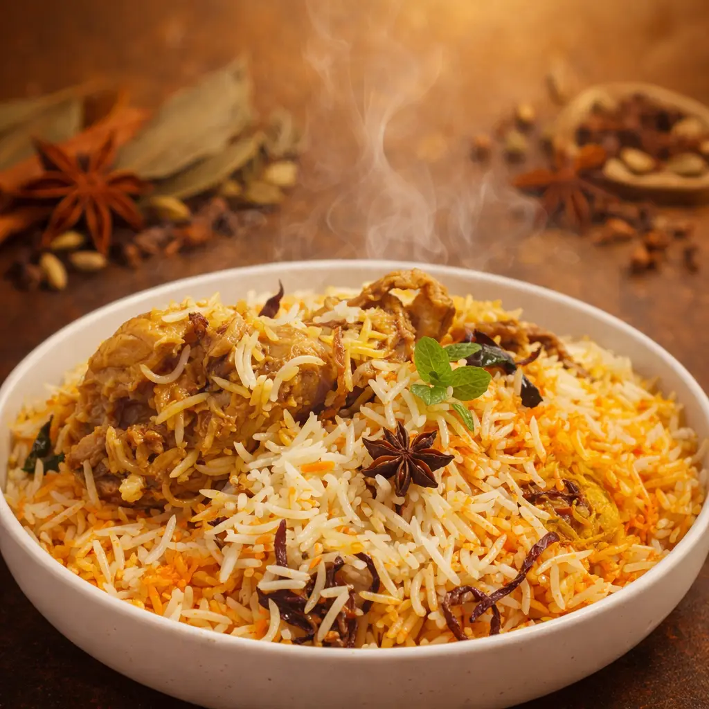 Authentic Hyderabadi dum biryani in Gurgaon from Biryani Paglu